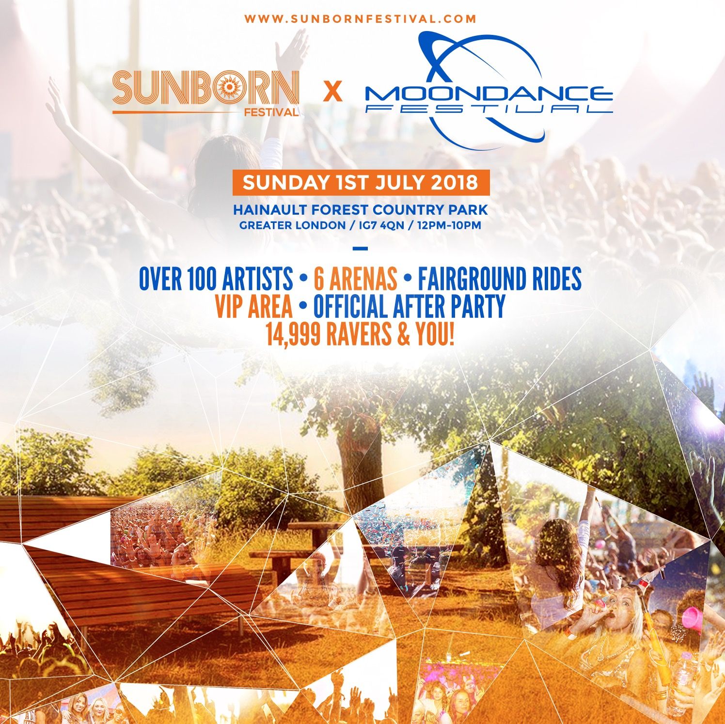 Sunborn & Moondance Outdoor Festival Events Universe