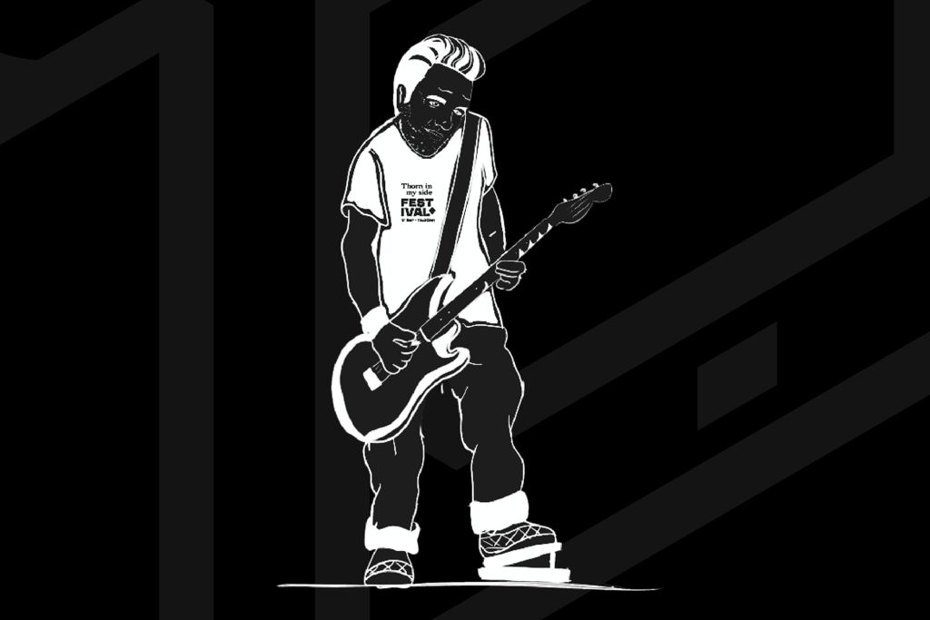 Logo Thorn in my side festival '26