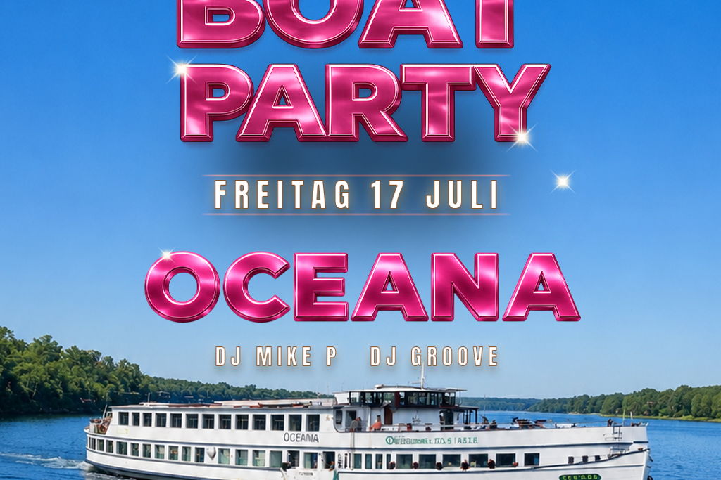 BREMEN | Old but Gold Ü30 Hip Hop Boat Party @ Oceana