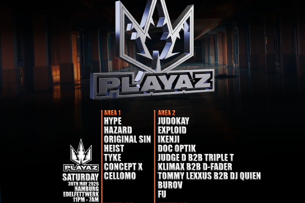 Logo Playaz Take Over Hamburg - 30 Year Anniversary
