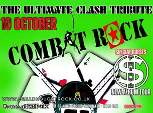 COMBAT ROCK - ULTIMATE CLASH TRIBUTE and special Guests FRAUDS