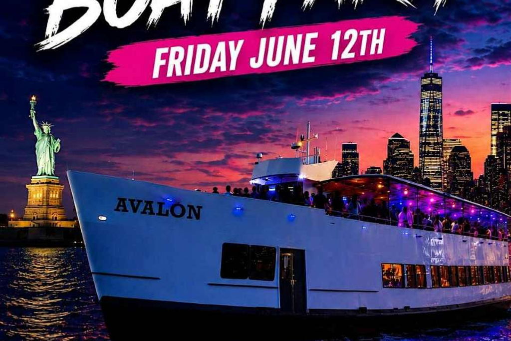 Reggaeton Boat Party NYC | Avalon Yacht at Skyport Marina