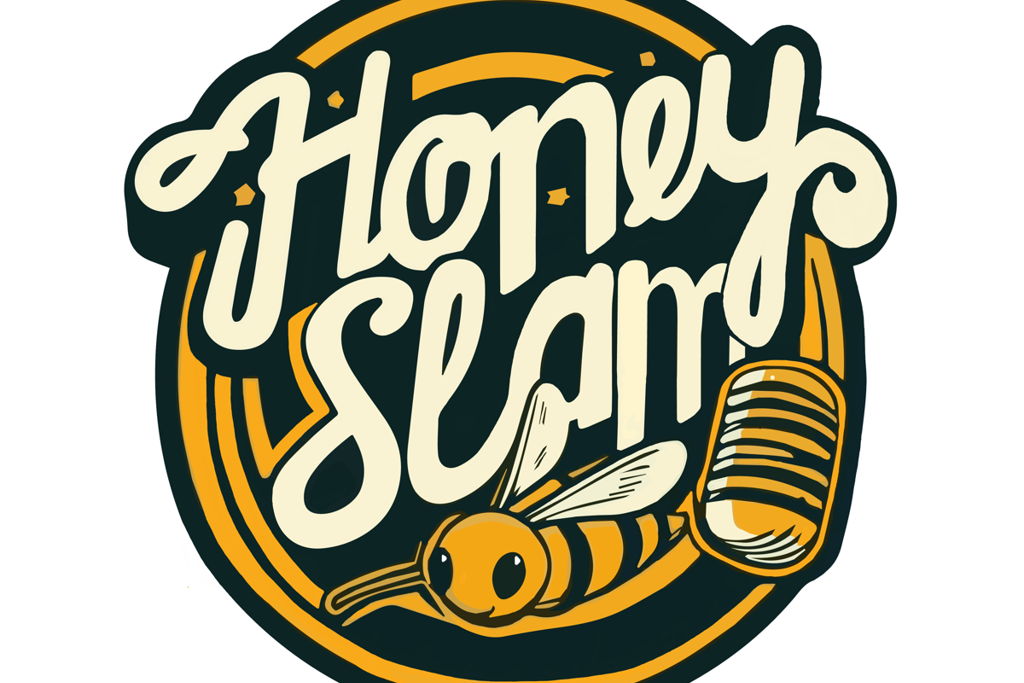 Logo BEST OF Honeyslam- OPEN AIR Poetryslam ohne traurige Texte