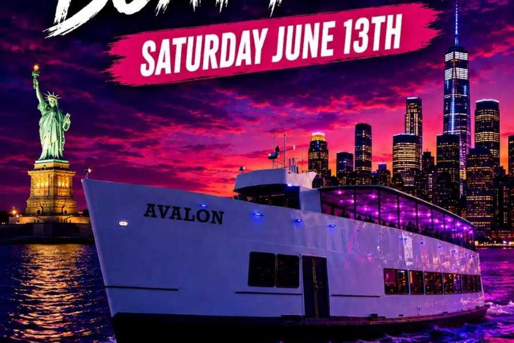 Reggaeton Boat Party NYC | Avalon Yacht at Skyport Marina | June 13th