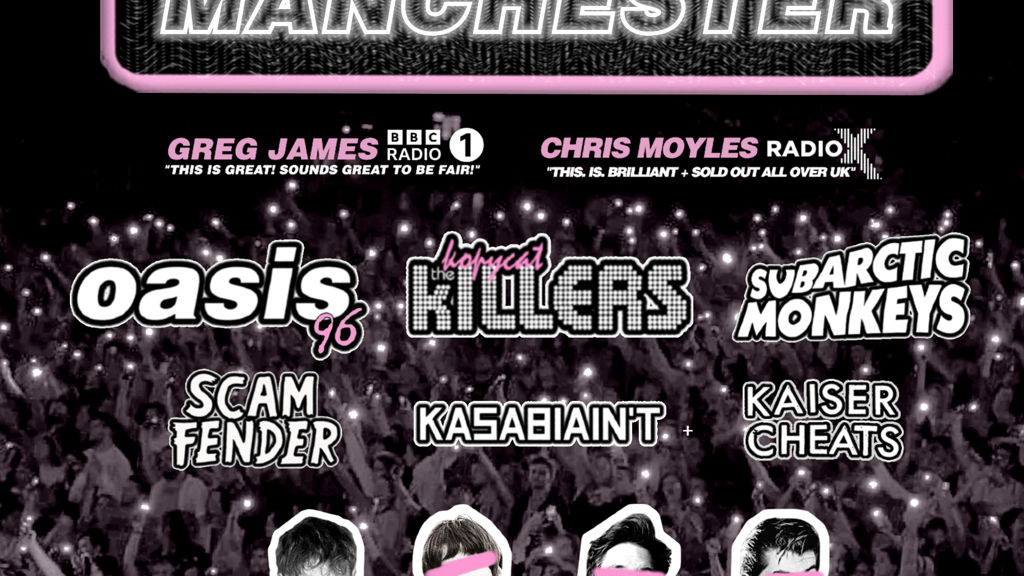 Tribute Festival - Killers v Fender v Monkeys v Oasis v Kasabian v Kaiser