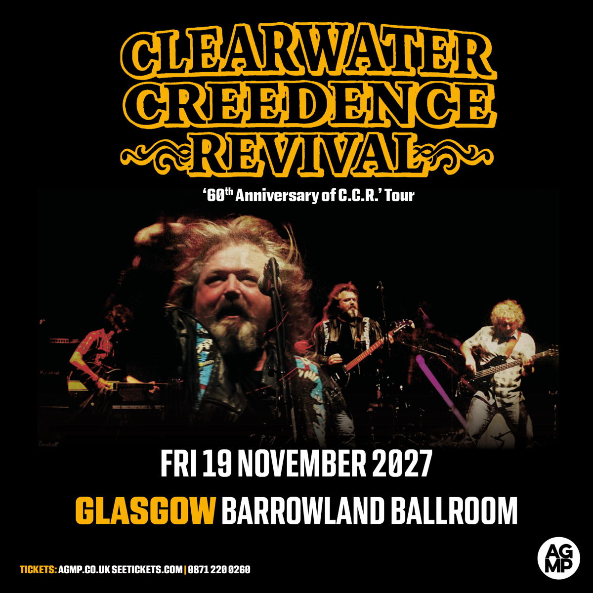 CLEARWATER CREEDENCE REVIVAL '60 years of C.C.R.'