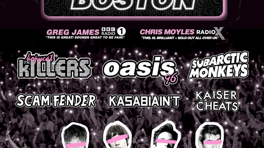 Tribute Festival - Killers v Fender v Monkeys v Oasis v Kasabian v Kaiser