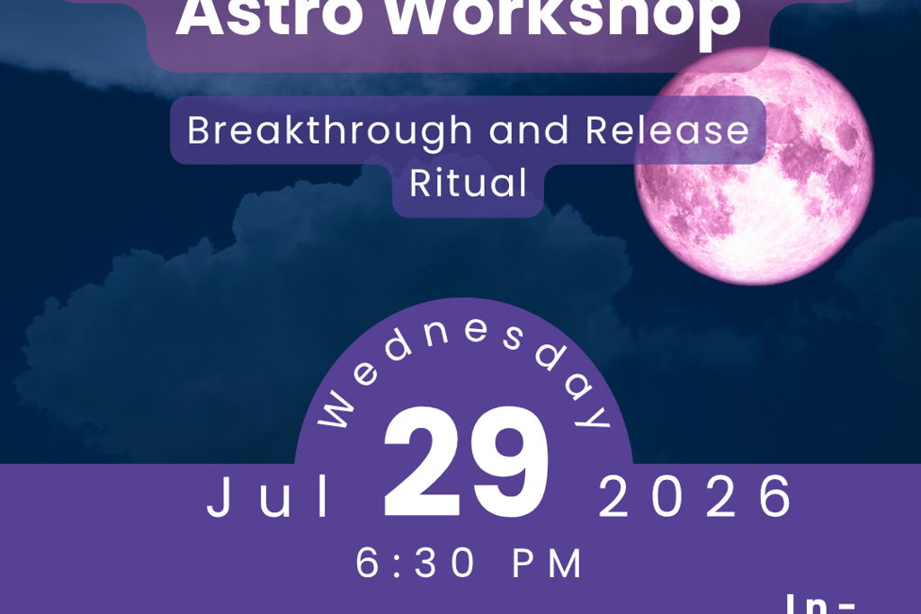 Full Moon in Aquarius Astro Workshop