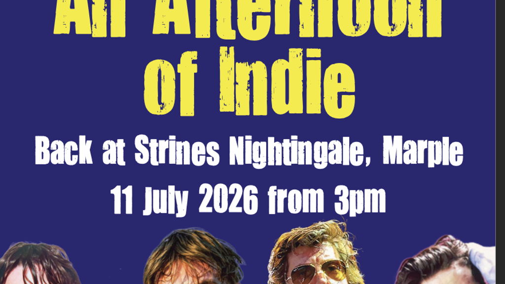An Afternoon of indie - Indie for the over 30s!