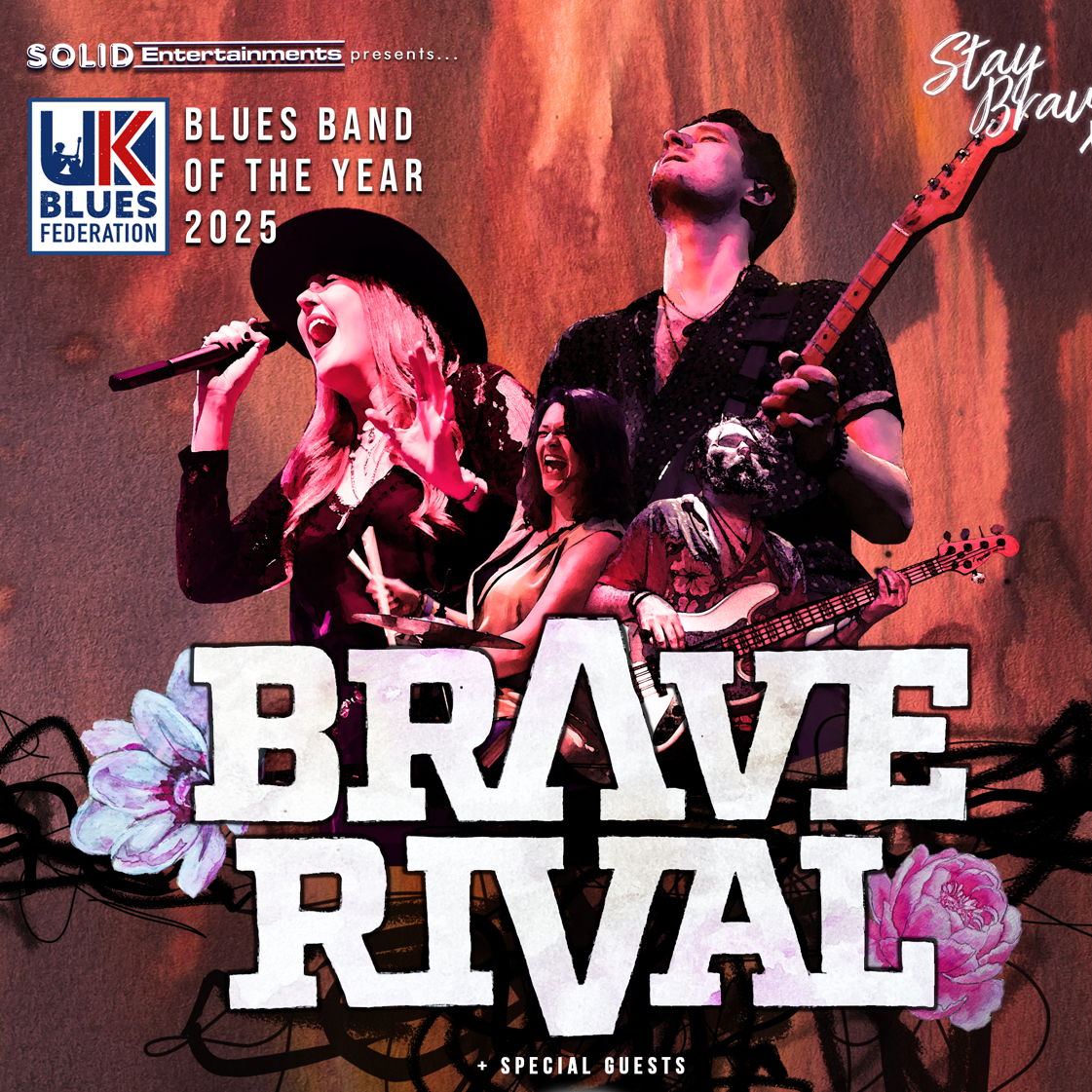 Solid Entertainments present Brave Rival & Jerry Jablonski Band