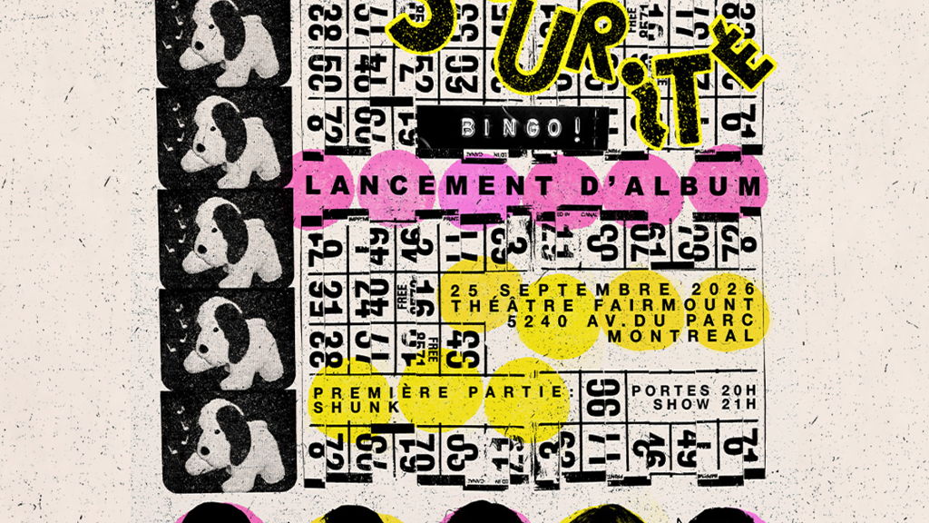 La Sécurité album launch: Bingo! + Shunk