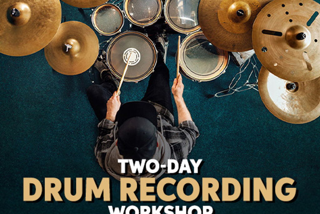 2-Day Drum Recording Workshop with Jason Peets featuring Casey Cooper