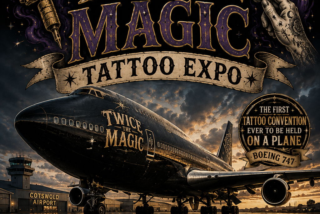 Twice The Magic Tattoo Expo (boeing 747)