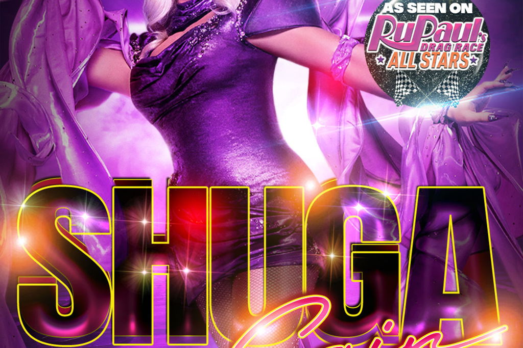 Drag Race ALL STARS DIVA SHUGA CAINE @ Hamburger Mary's Long Beach