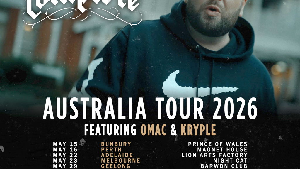 complete | australian tour 2026 live at The Night Cat in Melbourne on May 23, 2026 - Concert poster