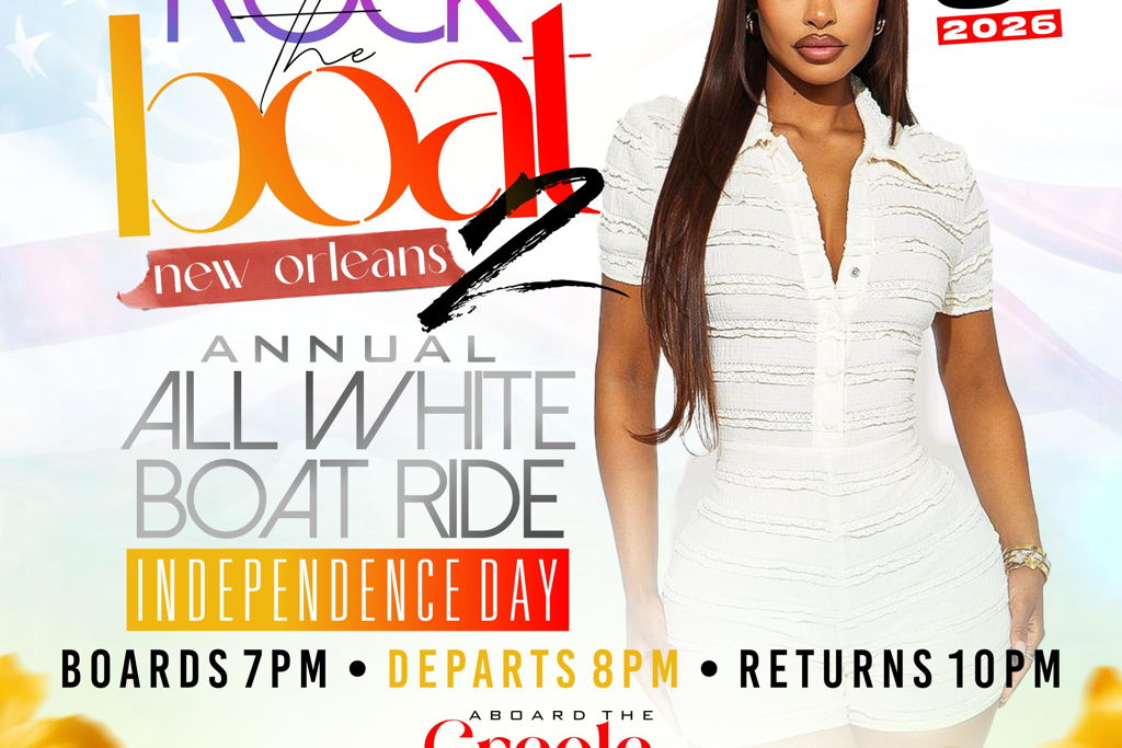 Rock The Boat Part 2: All White 4th of July Cruise During Essence Fest 2026