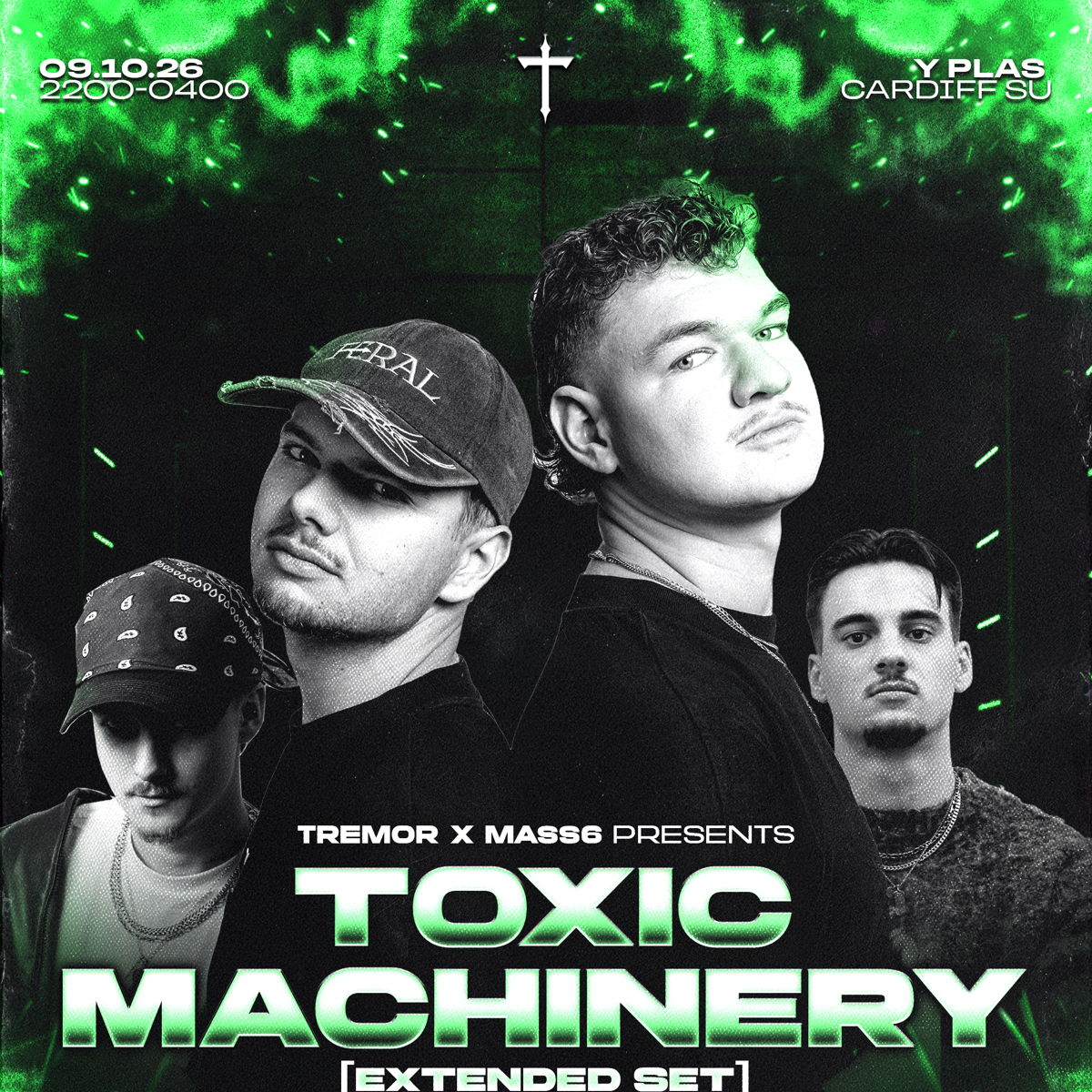 TREMOR X MASS6: Toxic Machinery (Extended Set) + BLNK + JALO