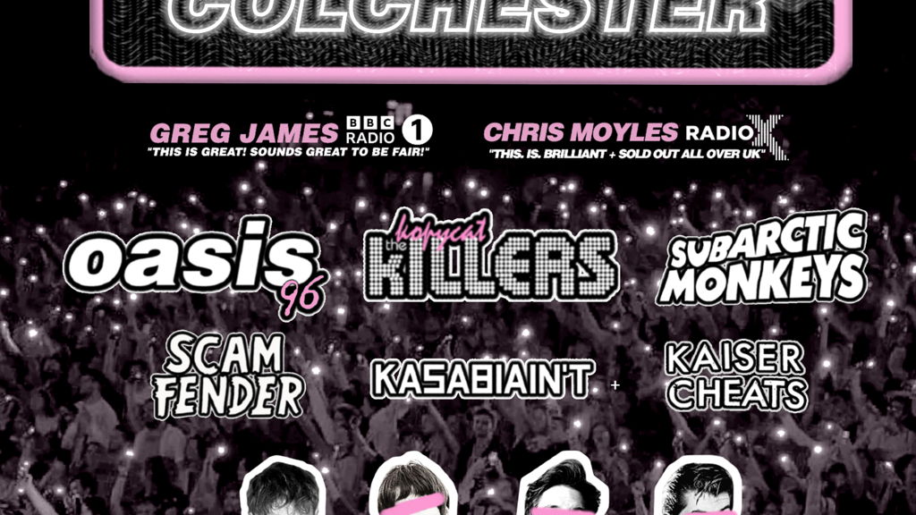 Tribute Festival - Killers v Fender v Monkeys v Oasis v Kasabian v Kaiser