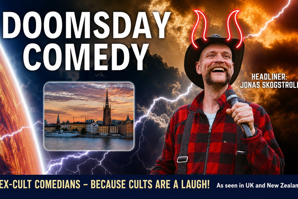 Doomsday Comedy Stand Up Show Stockholm