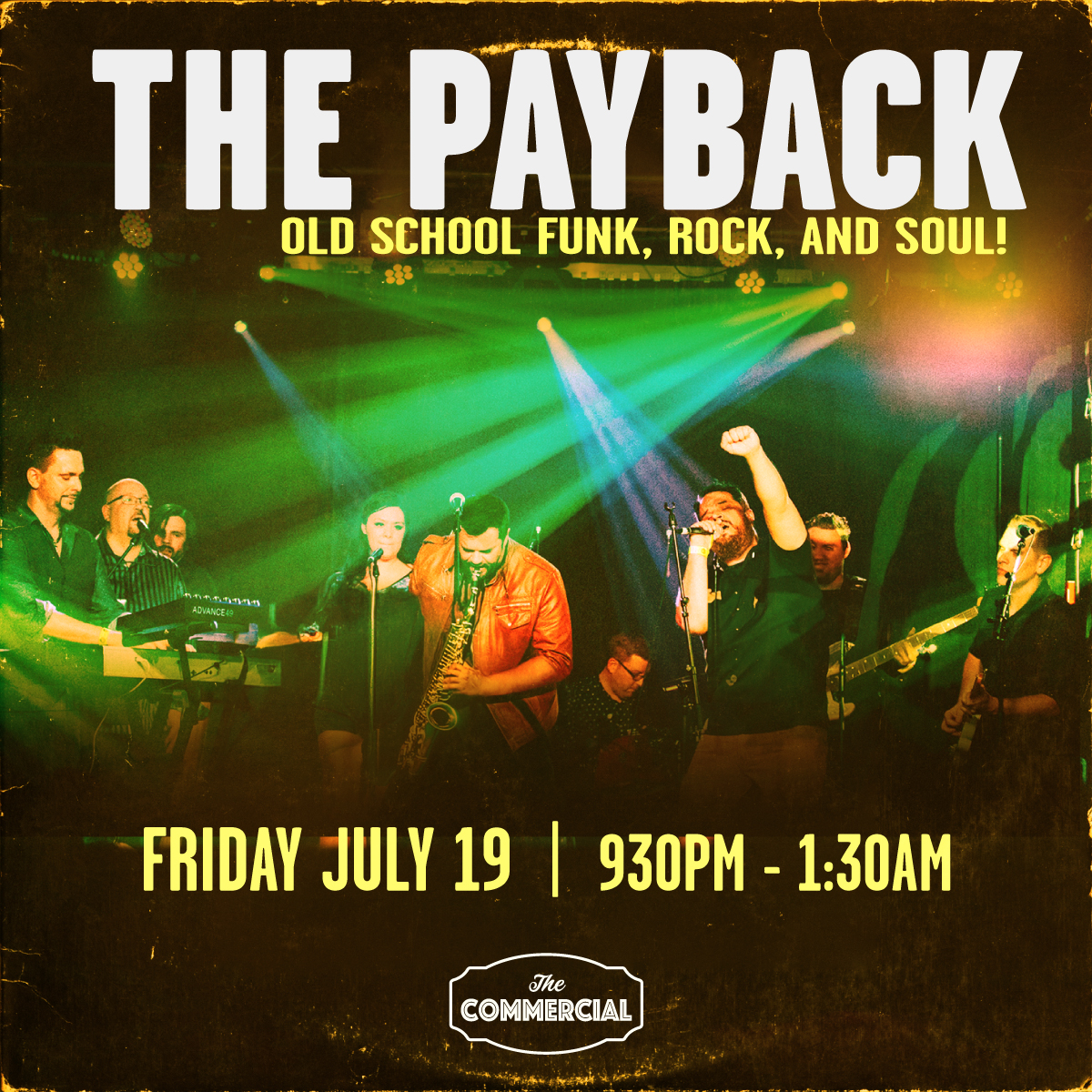 Live Music & Event Calendar - The Commercial - Hotel & Blues on Whyte