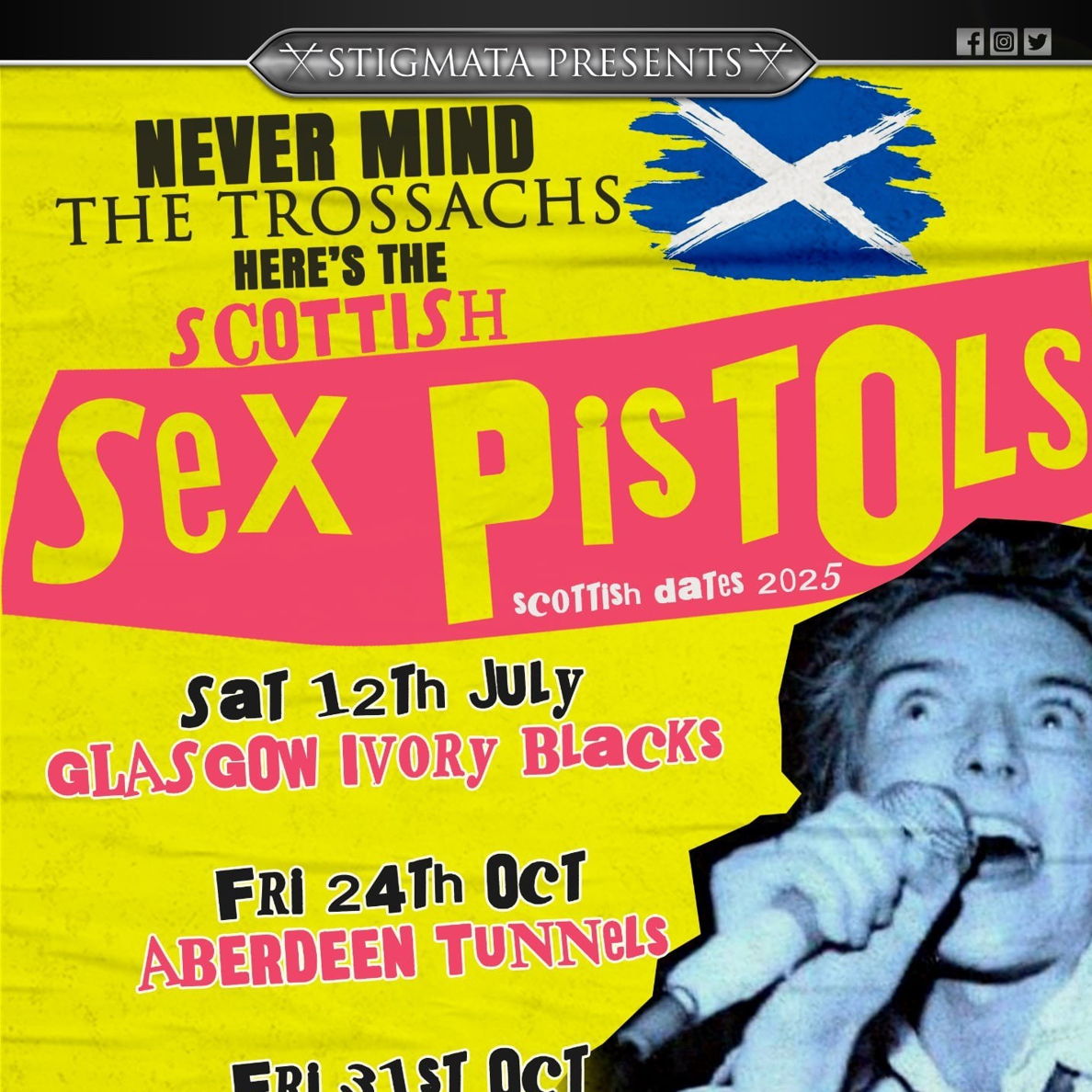 Never Mind The TROSSACHS here’s the….. Scottish Sex Pistols
