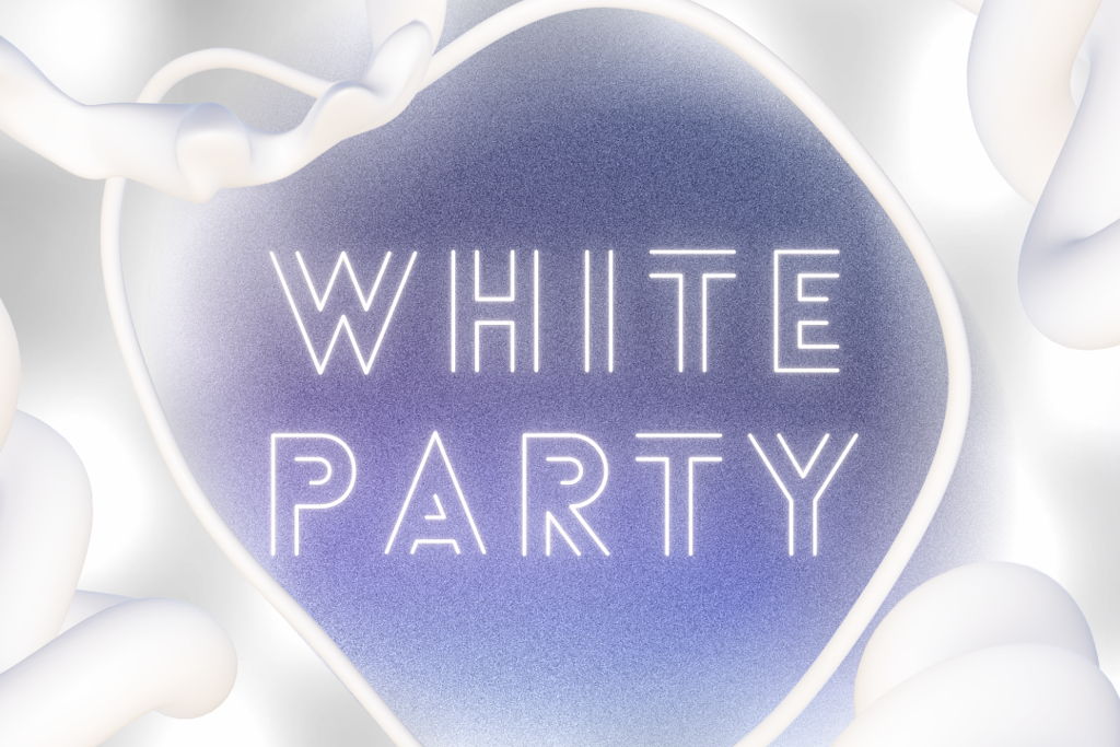Logo WHITE PARTY by Dan Le Blonde @Waldorf Astoria