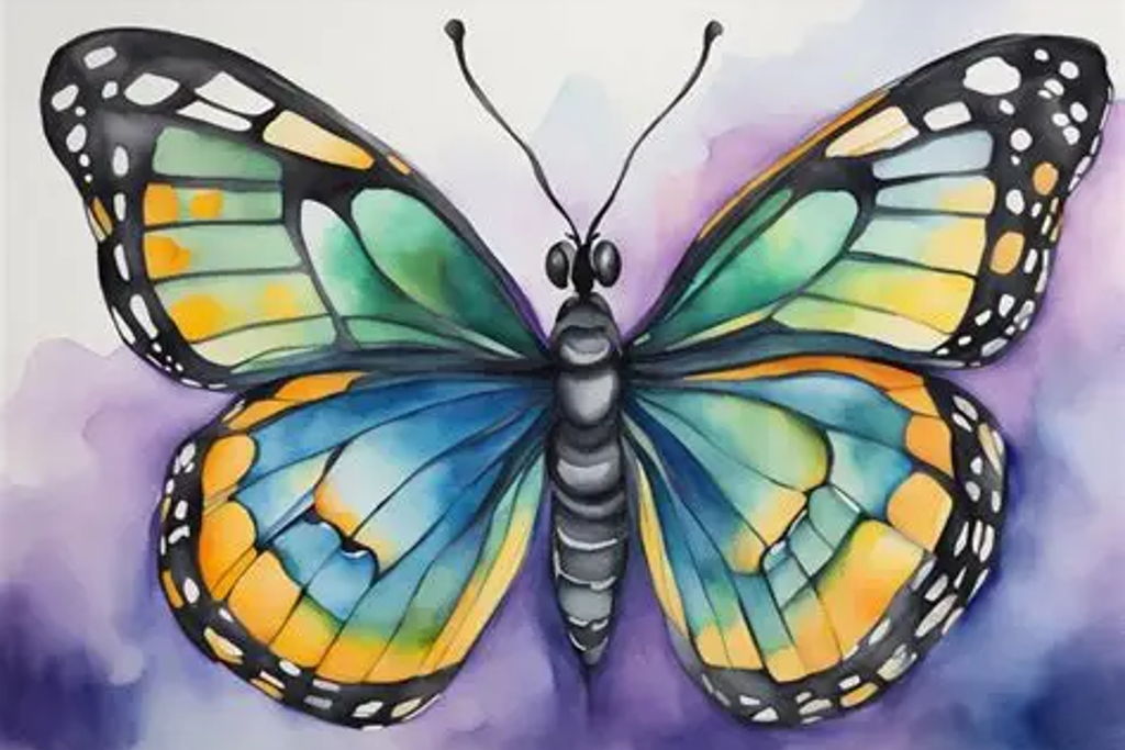 Butterfly Paint Night