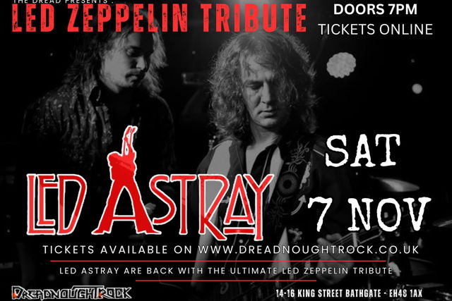 LED ZEPPELIN TRIBUTE - LED ASTRAY - 20th ANNIVERSARY SHOW