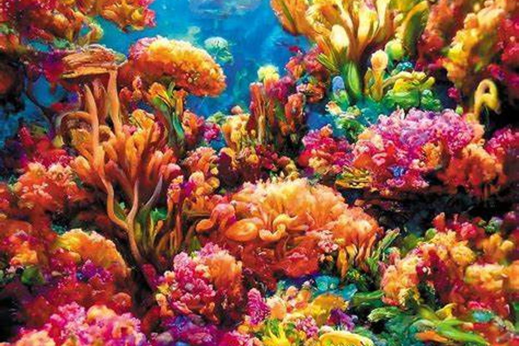Coral Reef Paint Night