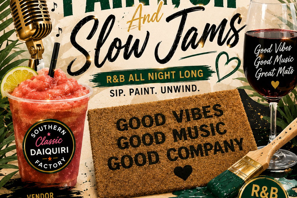 Paint Sip & Slow Jams- FORT WORTH