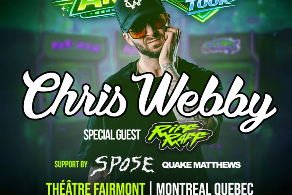 CHRIS WEBBY AND RIFF RAFF LIVE IN MONTREAL QC