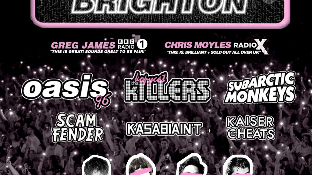 Tribute Festival - Killers v Fender v Monkeys v Oasis v Kasabian v Kaiser