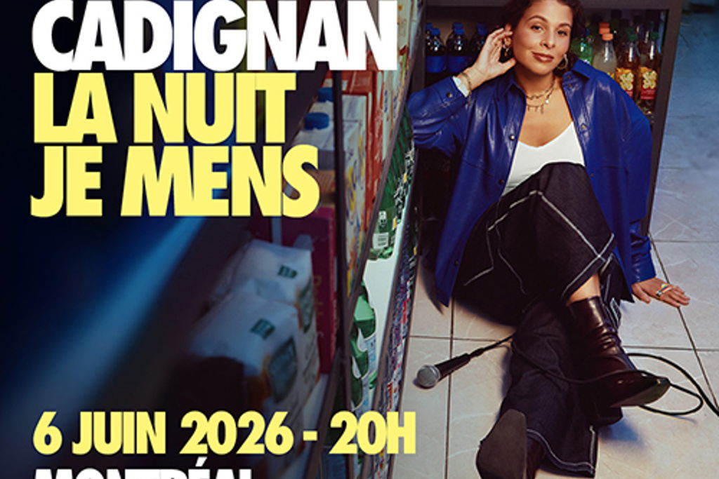 MORGANE CADIGNAN "La nuit je mens"
