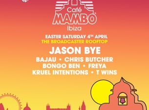 Cafe Mambo Ibiza London Rooftop Party