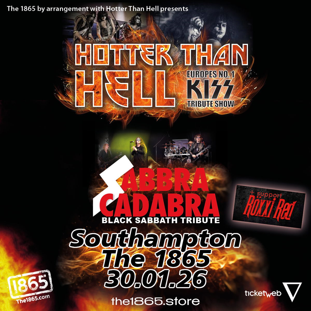 Hotter Then Hell + Sabbra Cadabra - Kiss vs Black Sabbath