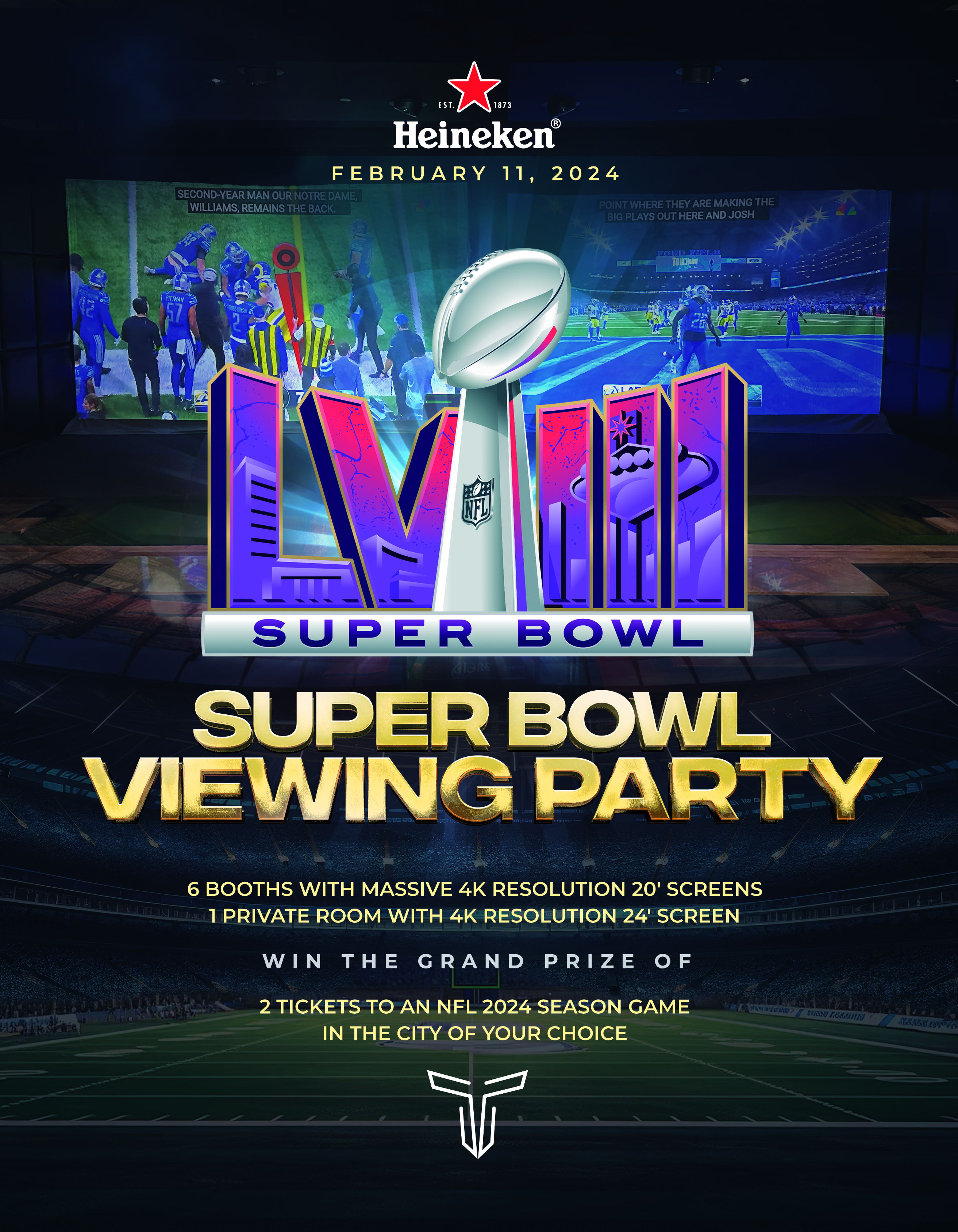 Tee Up Presents: The Superbowl Viewing Party - Events - Universe
