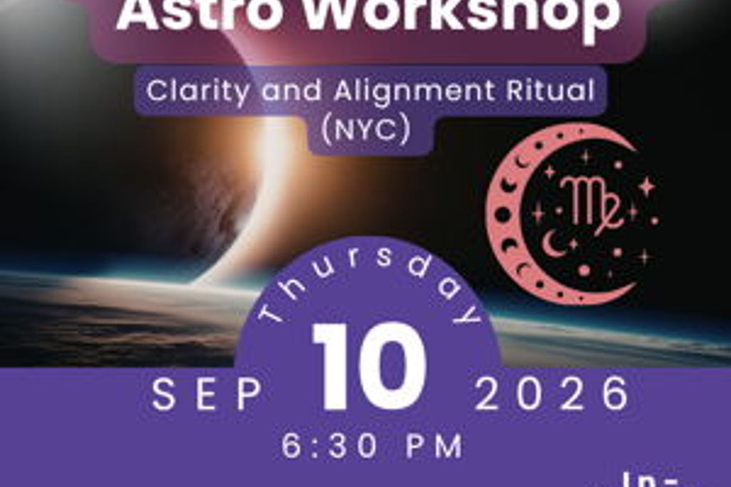 New Moon in Virgo Astro Workshop