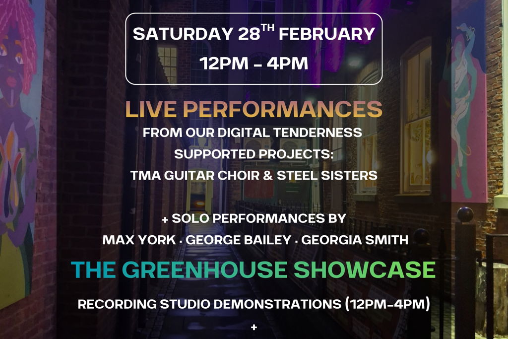 Tees Music Alliance Open Day Event Title Pic