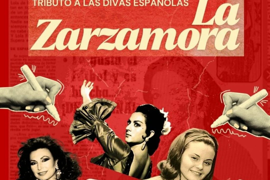 Logo La Zarzamora, un tributo a las divas españolas
