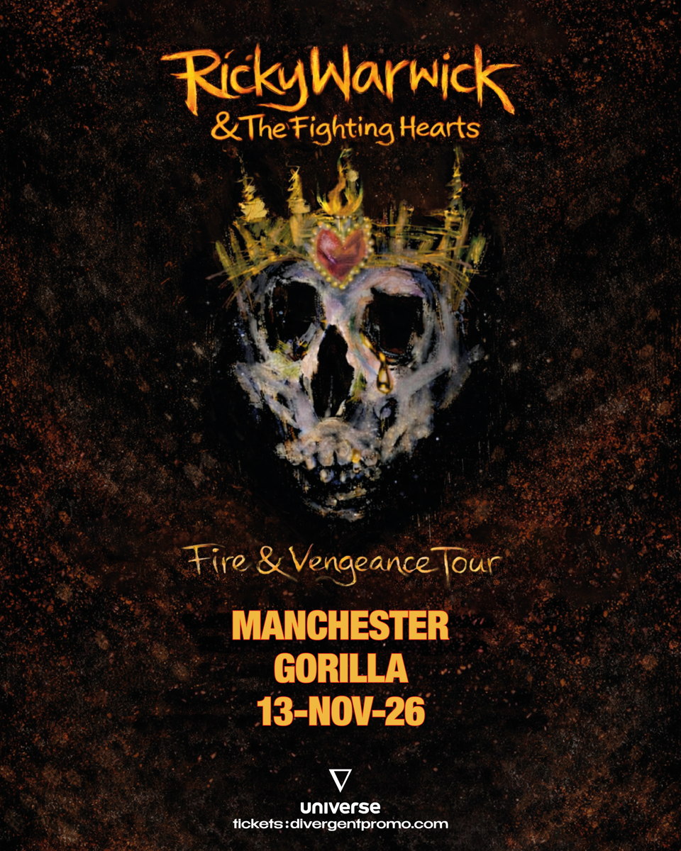 Ricky Warwick & The Fighting Hearts + RT-Zed