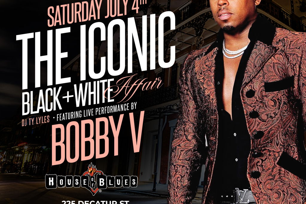 Bobby V Live | The Iconic Black & White Affair | New Orleans