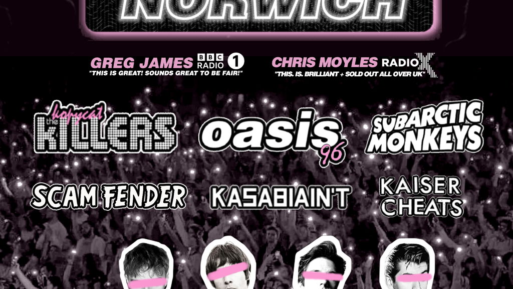 NORWICH - LCR UAE - Indiepalooza - "the UK's BEST Indie Festival"