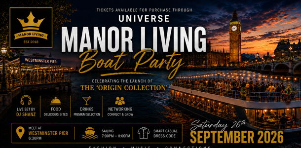 Manor Living: Fashion Launch Boat Party