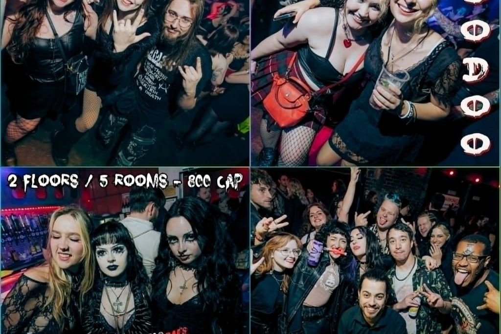 VOODOO ★ LONDON <Metal Emo Punk Goth Party> Sept 2026 - New Venue - ft Live