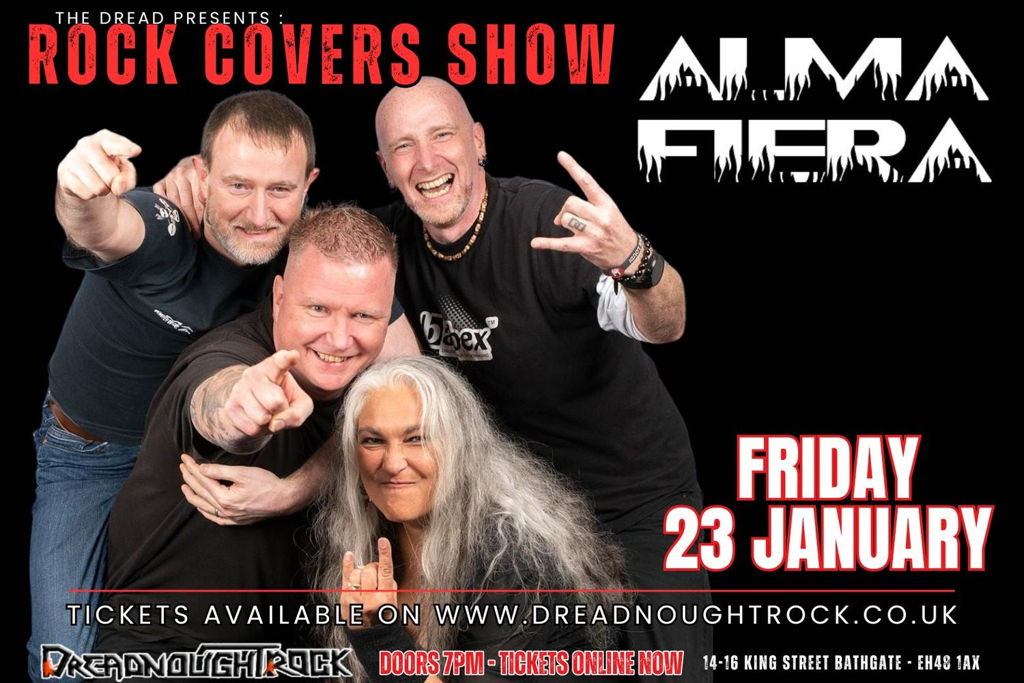 ALMA FIERA - Rock Covers Night Event Title Pic