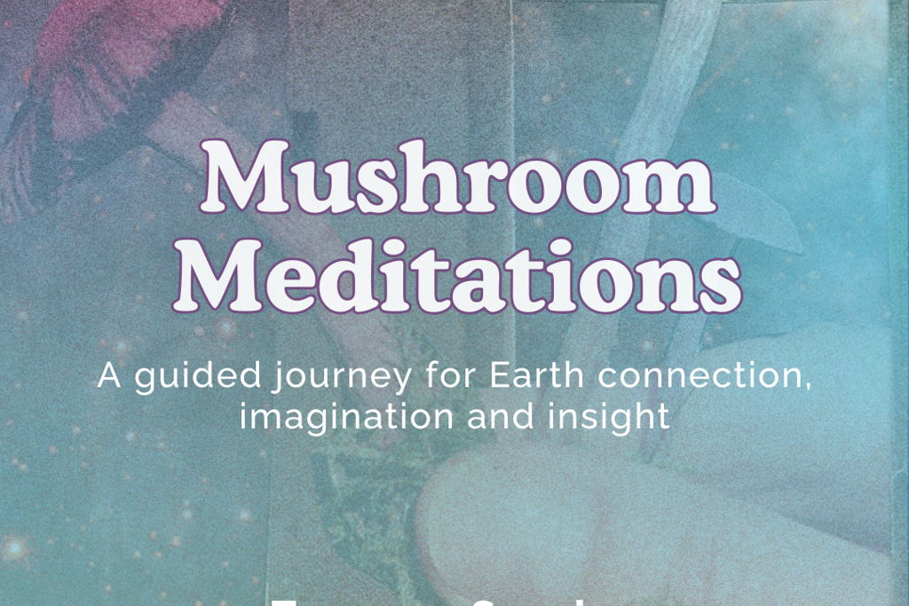 Logo Mushroom Meditations: A guided journey for Earth connection and imagination