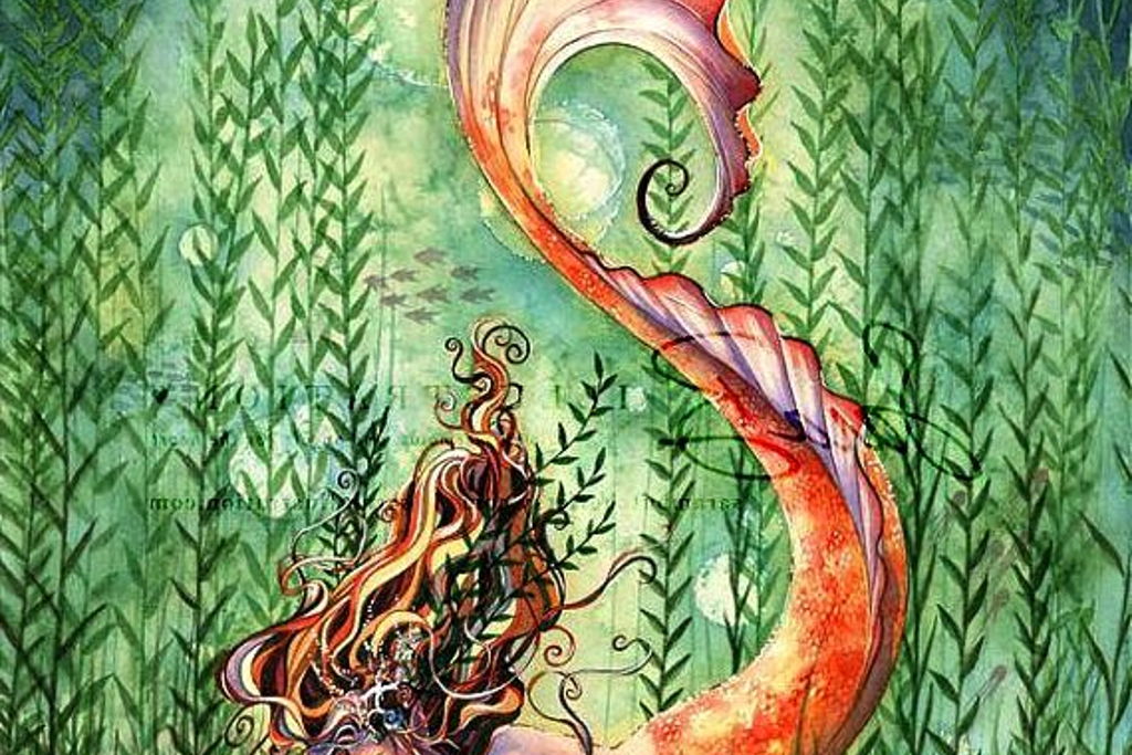 Lost in a Book Mermaid Paint Night