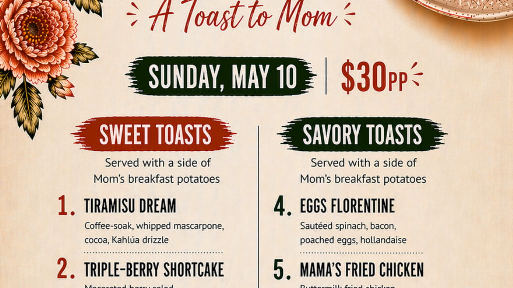 Photo of Mother's Day Brunch with Gourmet French Toast from Lily P's!