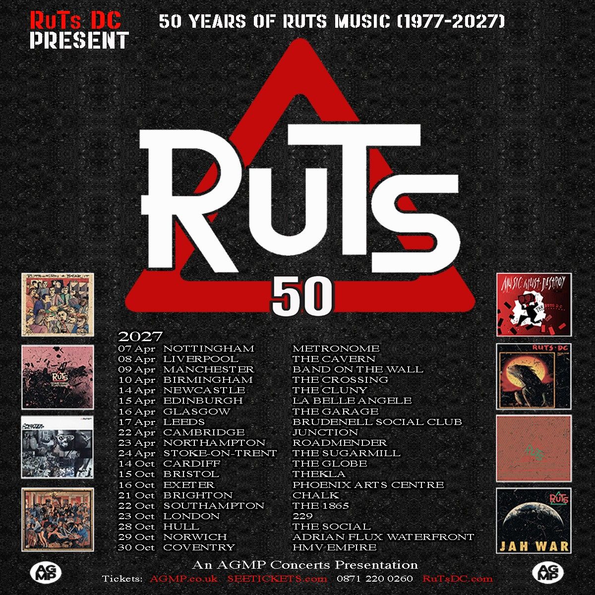 The Ruts '50 Years of Ruts music 1977-2027'
