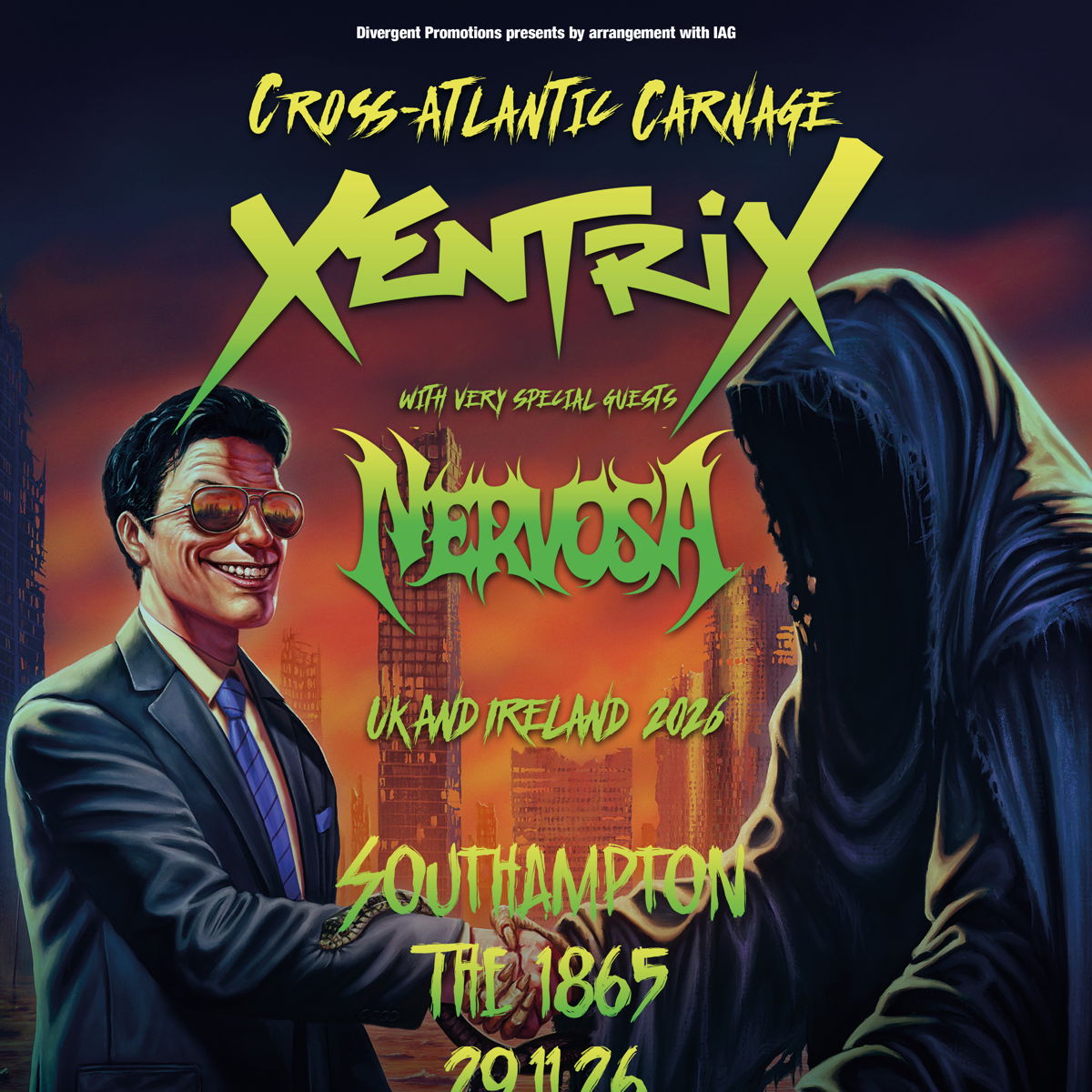 Xentrix: Cross-Atlantic Carnage